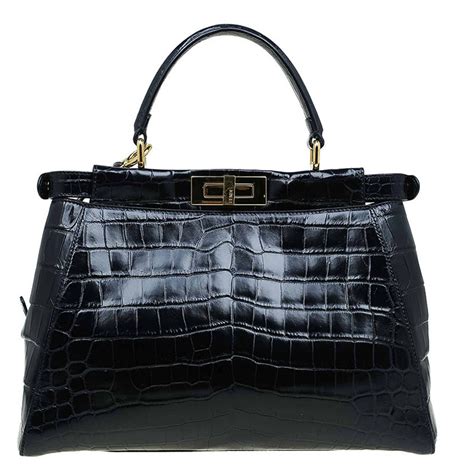 fendi bags crocodile|fendi online shopping.